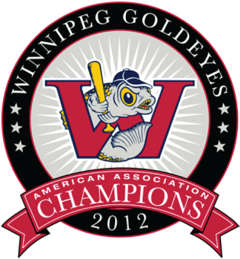 Winnipeg Goldeyes 2012 Champion Logo iron on transfers for clothing